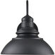 Adda LED 14.22 inch Powder Coated Black Outdoor Wall Sconce
